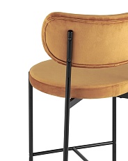 Полубарный стул Stool Group Барбара велюр терракотовый BARBARA CC HLR-35 5