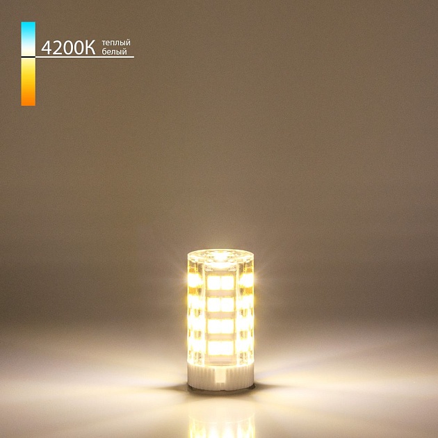 Лампа светодиодная Elektrostandard G9 7W 4200K прозрачная a049859 фото 2