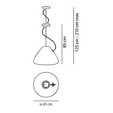 Подвесной светильник Artemide Capsule 1603010A 1