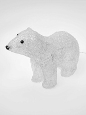 Фигурка светодиодная «Белый медведь-4» 25x31см Uniel ULD-M3125-040/STA 11037 1