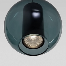 Подвесной светодиодный светильник Eurosvet Cobble 50258/1 LED бирюзовый 2