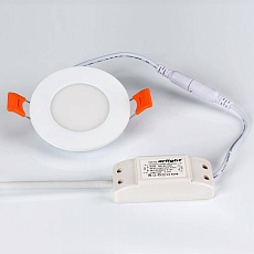 Встраиваемый светодиодный светильник Arlight DL-85M-4W Warm White 020104 3