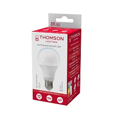 Лампа светодиодная Thomson E27 13W 6500K груша матовая TH-B2304 2