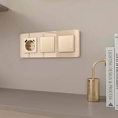 Рамка Werkel Elite на 3 поста айвори W0042443 4690389180781 2