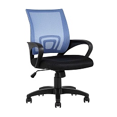 Офисное кресло TopChairs Simple голубое D-515 light blue