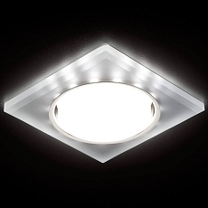 Встраиваемый светильник Ambrella light GX53 LED G215 CH/WH 1