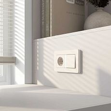 Рамка Werkel Split на 2 поста айвори/белый W0023066 4690389206054 2