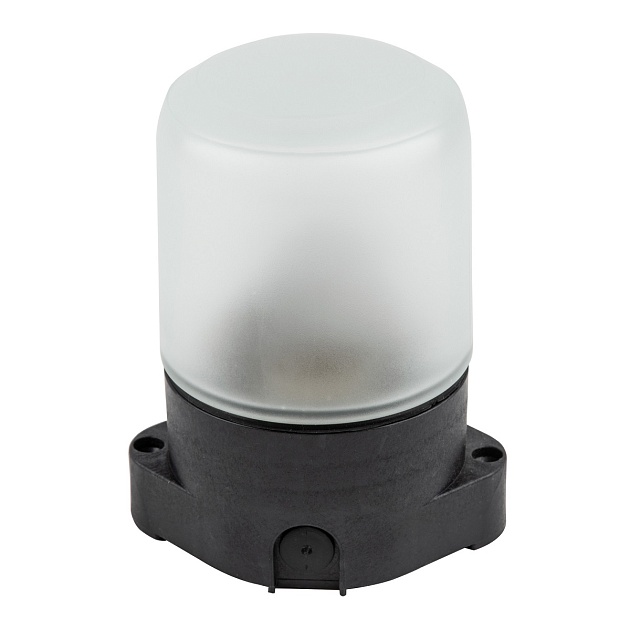 Потолочный влагозащищенный светильник для бань и саун Uniel UWL-K01R 60W/E27 IP65 Black UL-00011472 фото 