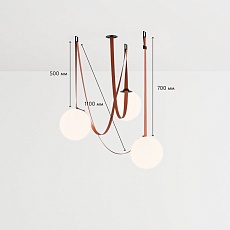 Комплект ременной трековой системы Denkirs Belty Set DK55SET22-01-BR 1