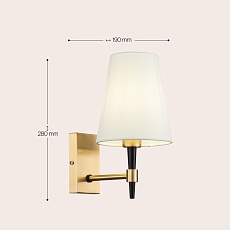 Бра Maytoni Zaragoza H001WL-01BS 1