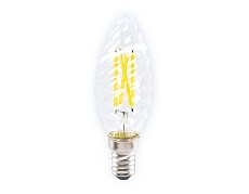 Лампа светодиодная филаментная Ambrella light E14 6W 4200K прозрачная 202124 2