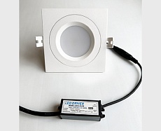 Встраиваемый светодиодный светильник Italline IT08-8018 white 3000K 3