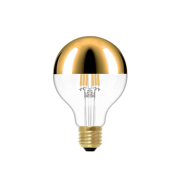 Лампа светодиодная Loft IT E27 6W 2700K золотая G80LED Gold фото 