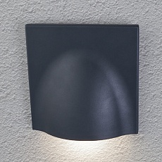 Уличный настенный светодиодный светильник Arte Lamp Tasca A8506AL-1GY 1