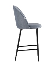 Полубарный стул Stool Group Марсель велюр серый AV 408-H14-08(PP) 2