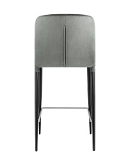 Полубарный стул Stool Group Лори велюр серый vd-lori-plb-b26 4