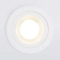 Встраиваемый светильник Elektrostandard 122 MR16 серебро/белый a053353 3