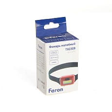 Налобный светодиодный фонарь Feron TH2308 на батарейках 50х40 150 лм 41712 1