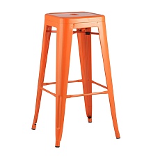 Барный стул Tolix оранжевый глянцевый YD-H765 LG-05