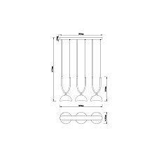 Подвесной светильник Vele Luce Astiy VL5434P03 4