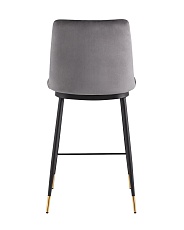 Полубарный стул Stool Group Мелисса велюр темно-серый FDC9055C DARK GREY FUT-81 4