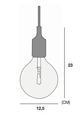 Подвесной светильник Imperium Loft Muuto 186762-22 1