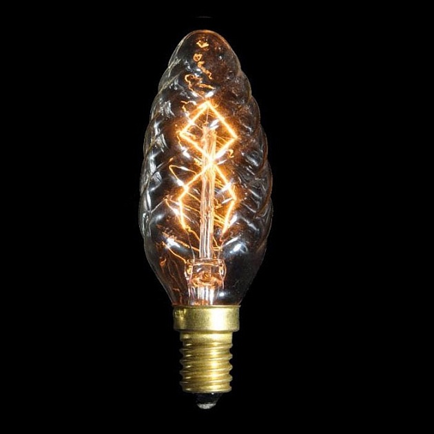 Лампа накаливания E14 40W прозрачная 3560-LT фото 2