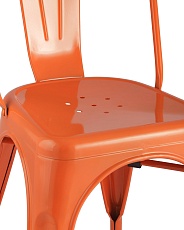 Барный стул Tolix оранжевый глянцевый YD-H440B LG-05 4