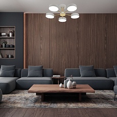 Потолочная светодиодная люстра Escada Rune 10262/5LED 1