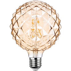 Лампа светодиодная филаментная REV VINTAGE GOLD G125 Е27 5W теплый свет груша 32449 2 1