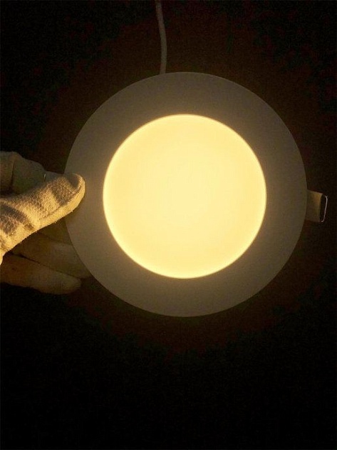 Встраиваемый светодиодный светильник Elvan VLS-102R-9W-WW-Wh фото 9