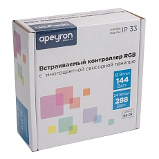 Контроллер встраиваемый RGB Apeyron 12/24V 04-09 4