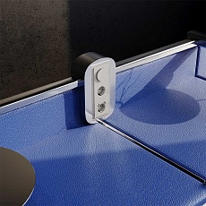 Рамка стеклянная Voltum S70 на 3 поста, (кашемир, стекло) VLS110303 3