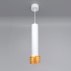 Подвесной светильник Elektrostandard DLN103 GU10 белый/золото a047751 2