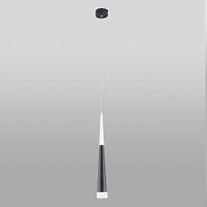 Подвесной светодиодный светильник Elektrostandard DLR038 7+1W 4200K черный матовый a044560 4