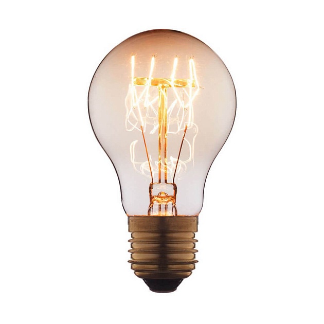 Лампа накаливания E27 40W прозрачная 7540-T фото 