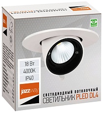 Встраиваемый светодиодный светильник Jazzway PLED DL4 5021884 1