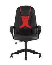Игровое кресло TopChairs ST-Cyber 8 Red комбо ткань/экокожа черный/красный ST-Cyber 8 RED 2