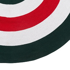 Ковер Tkano из хлопка Target темно-зеленого цвета из коллекции Ethnic, Ø150 см TK22-DR0029 4