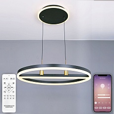 Подвесной светодиодный светильник Natali Kovaltseva Smart Нимбы High-Tech Led Lamps 82048 3