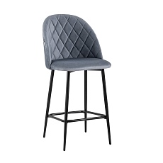 Полубарный стул Stool Group Марсель велюр серый AV 408-H14-08(PP)