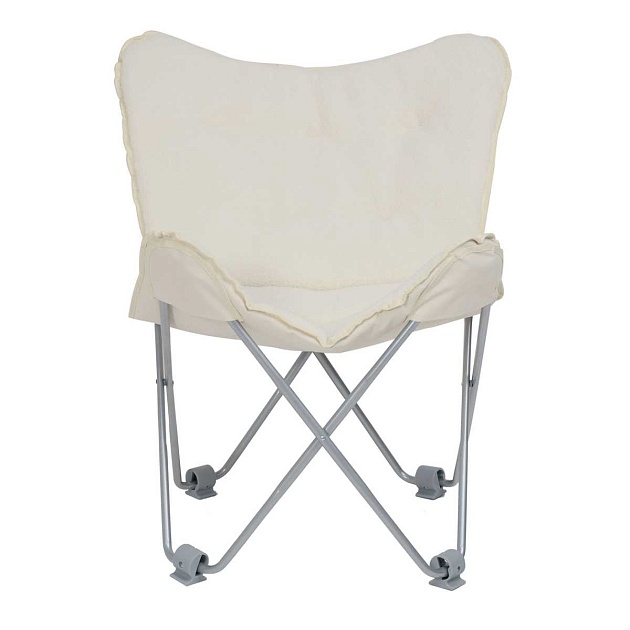 Складной стул AksHome Maggy белый, искусственный мех 86919 фото 