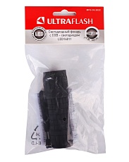 Ручной светодиодный фонарь Ultraflash Т от батареек 95х30 100 лм LED16011 14773 3