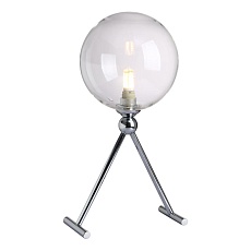 Настольная лампа Crystal Lux Fabricio LG1 Chrome/Transparente