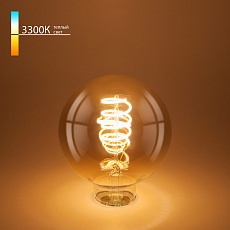Лампа светодиодная филаментная Elektrostandard E27 8W 3300K прозрачная a048304 1