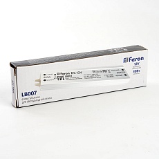 Блок питания для светодиодной ленты Feron LB007 12V 30W IP67 2,5A 48053 2