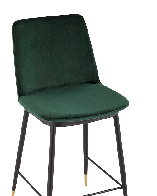 Полубарный стул Stool Group Мелисса велюр зеленый FDC9055C GREEN FUT-73 фото 2