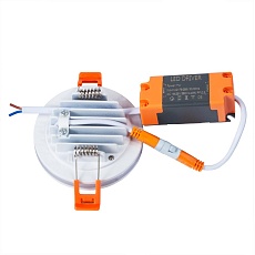 Встраиваемый светодиодный светильник Arte Lamp Tabit A8430PL-1WH 1