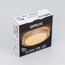 Потолочный светодиодный светильник Citilux Альпина CL71812 1
