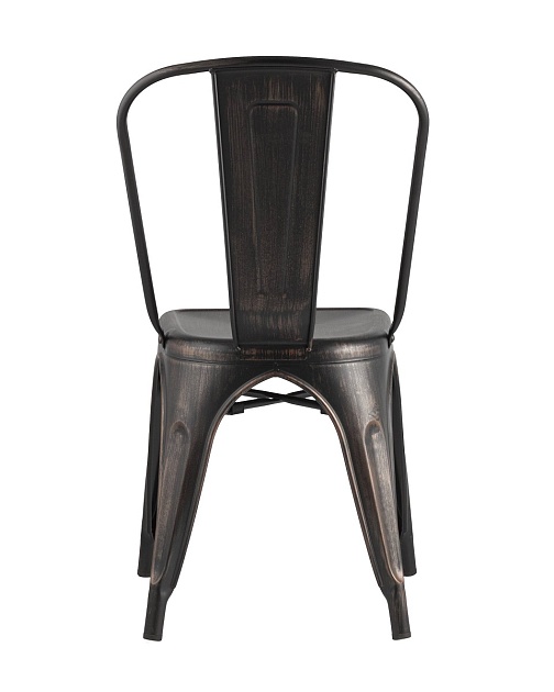 Барный стул Tolix черный/патина золото YD-H440B MS-01-1 фото 3